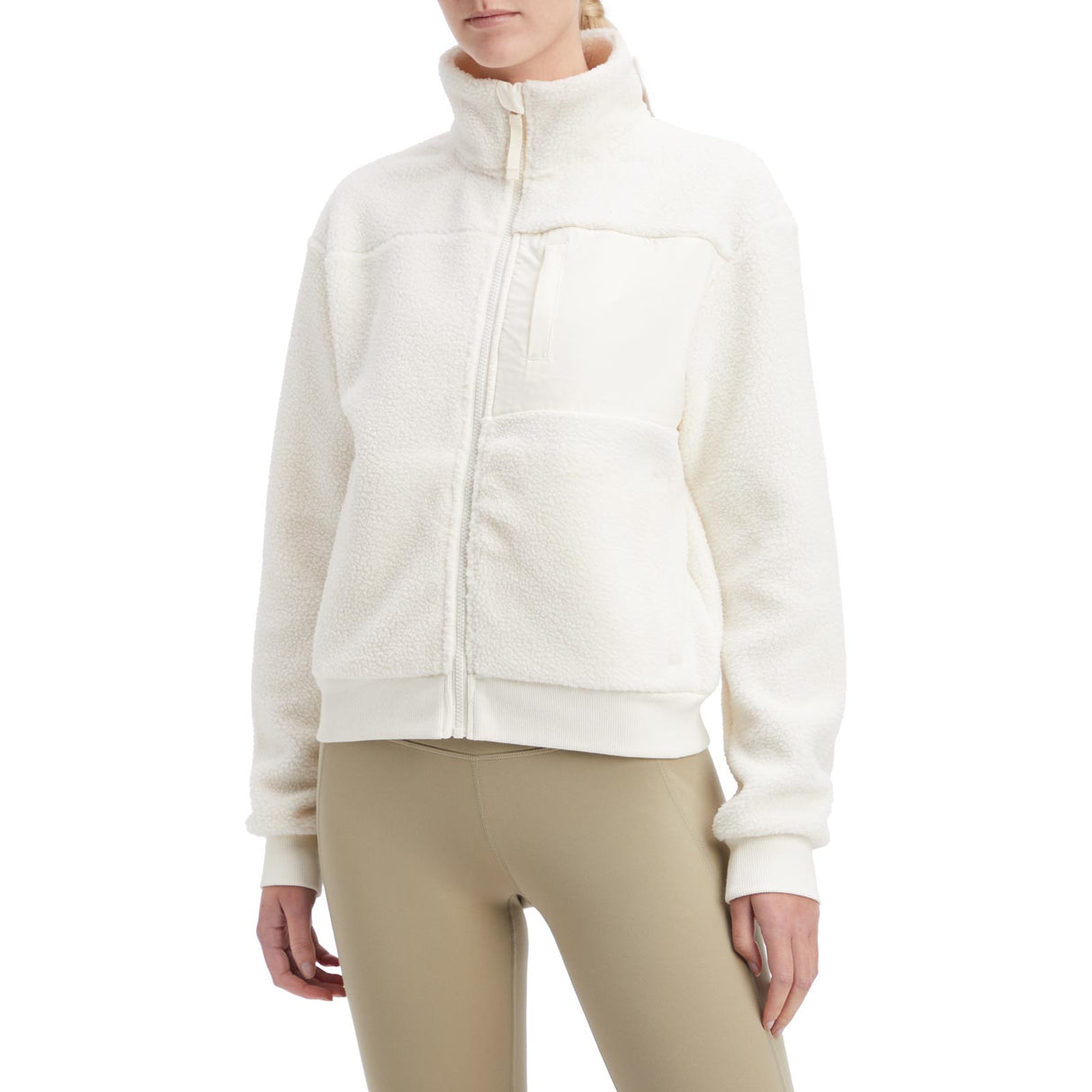 ENERGETICS Alfresca W FLC JKT WHITE