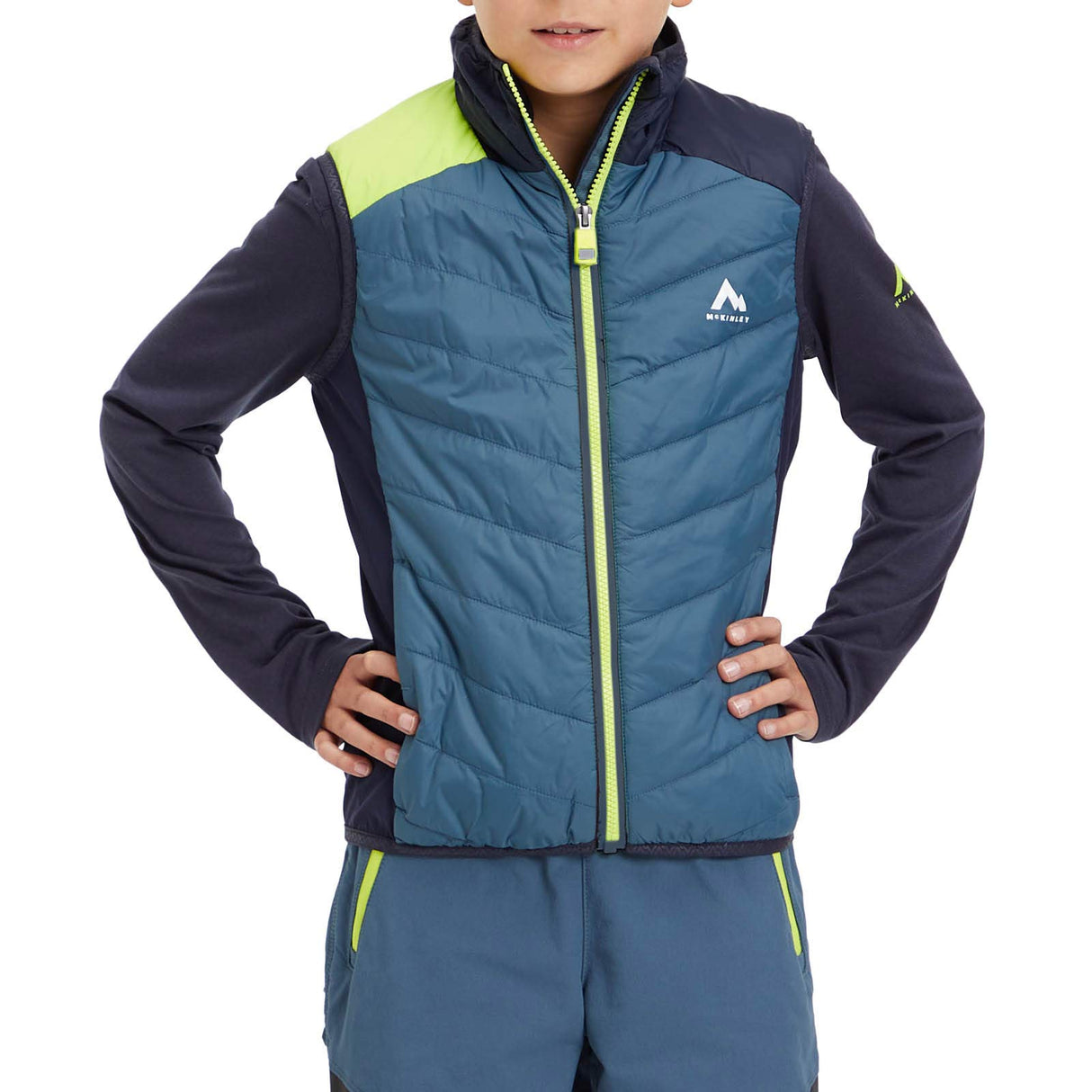 MCKINLEY Sansa BOYS VEST NAVY