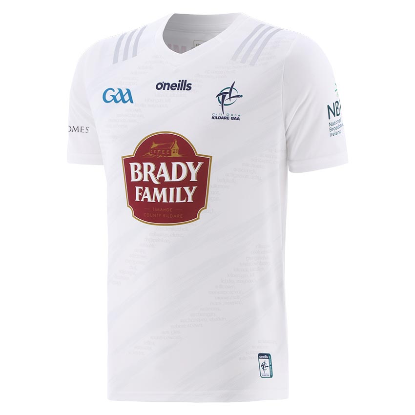 O'Neills Kildare 23 Home Jersey White