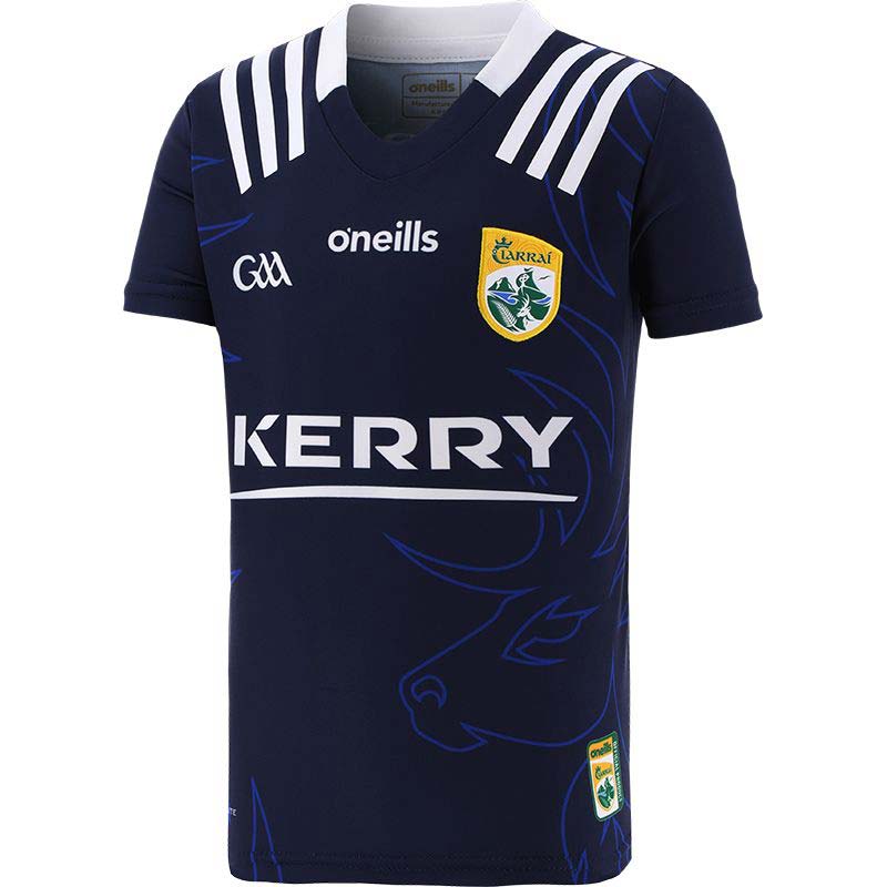 O'Neills Kerry 23 Alt Junior Jersey Navy