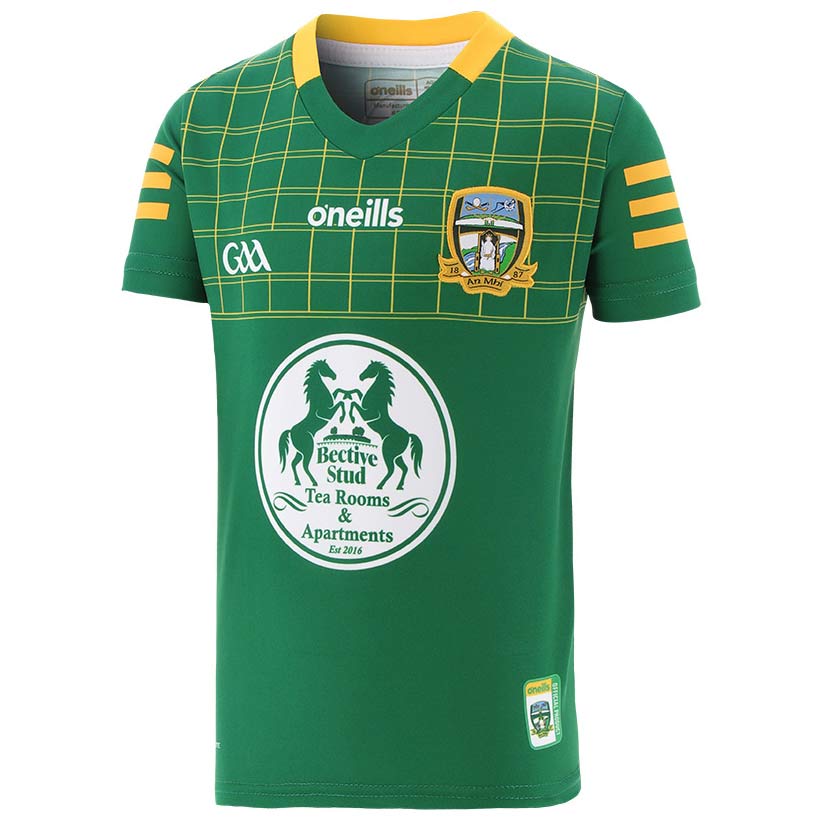 O'Neills Meath 23 Home Kids Jersey Green