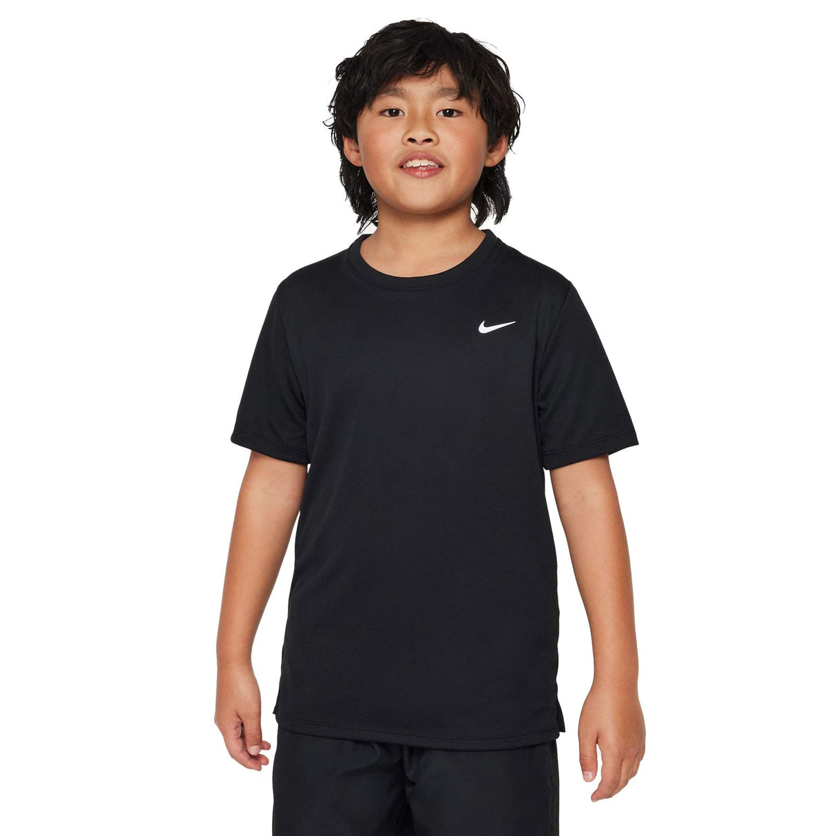 Nike Boys DF Miler SS Tee Black