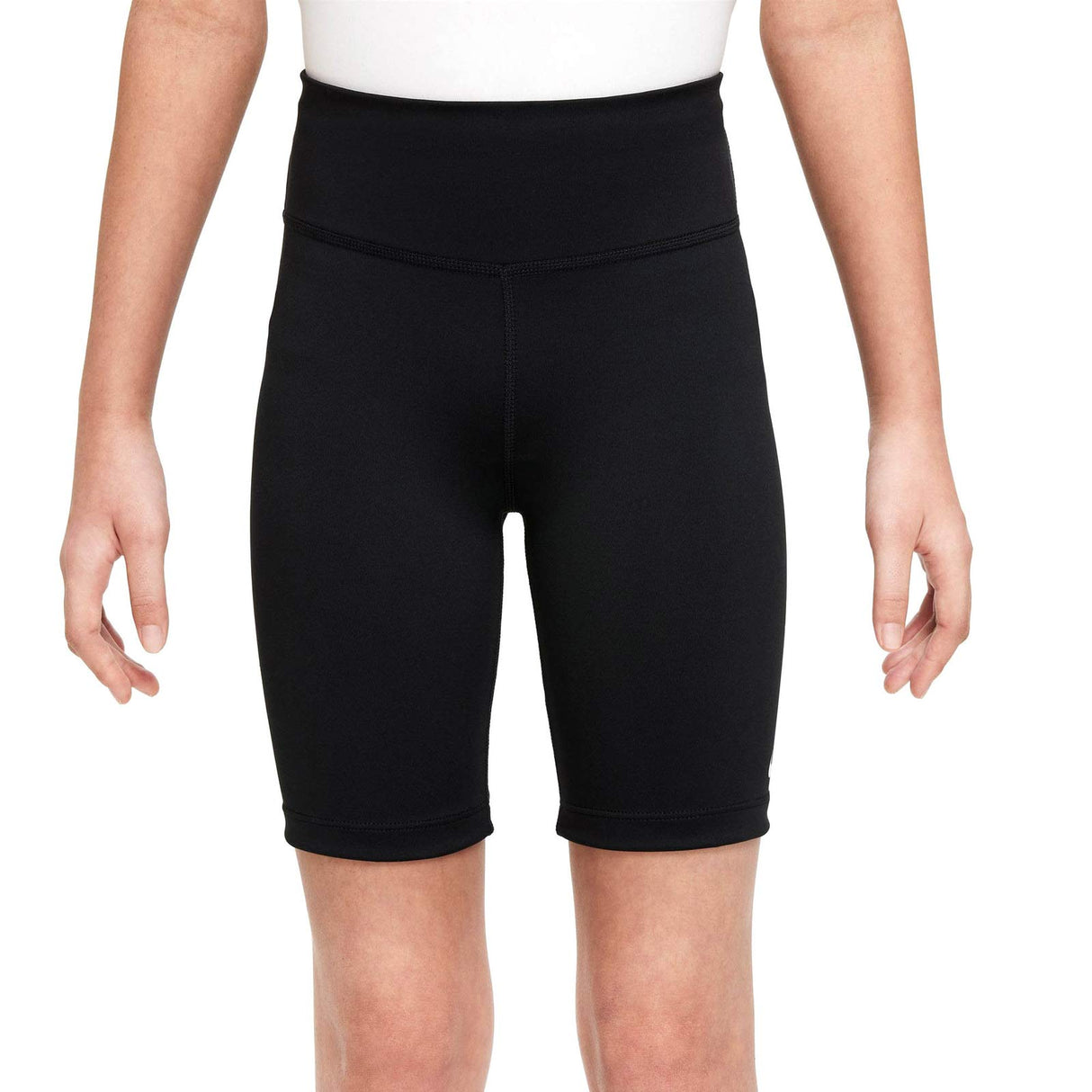 Nike Girls DF One Bike Logo Short Black