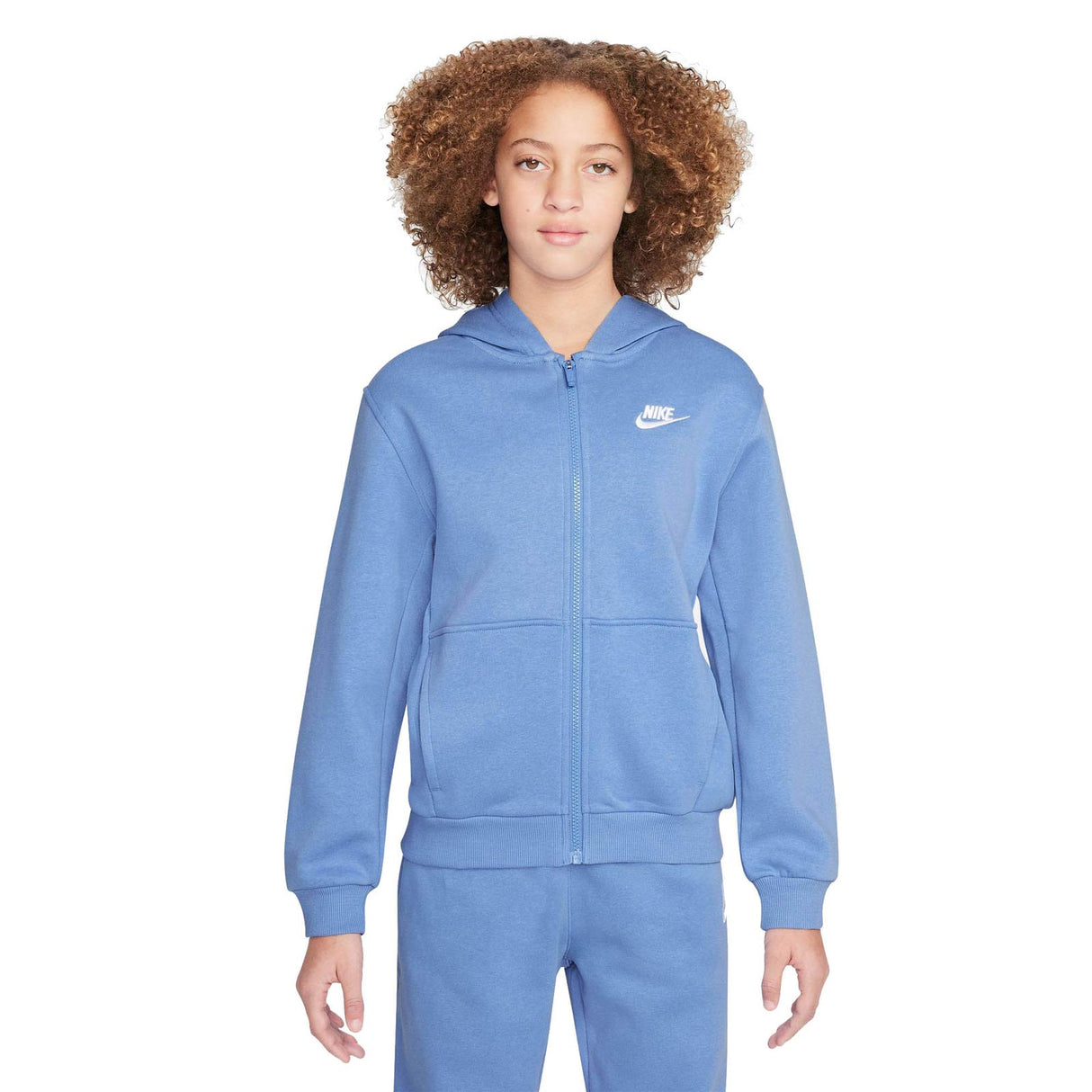 Nike Kids NSW Club Fleece LBR Hoody Blue