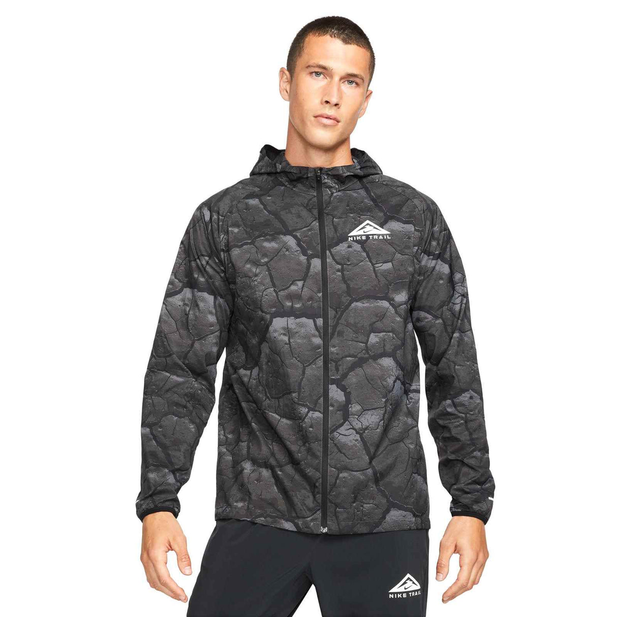 NIKE AIREEZ Mens JACKET Grey