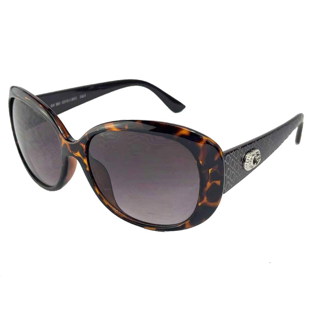 RB Sunglasses Black & Brown large oval