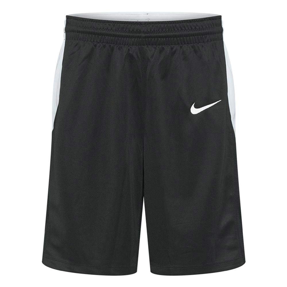 NIKE Mens Team Bball Stock Short 20 Blk/