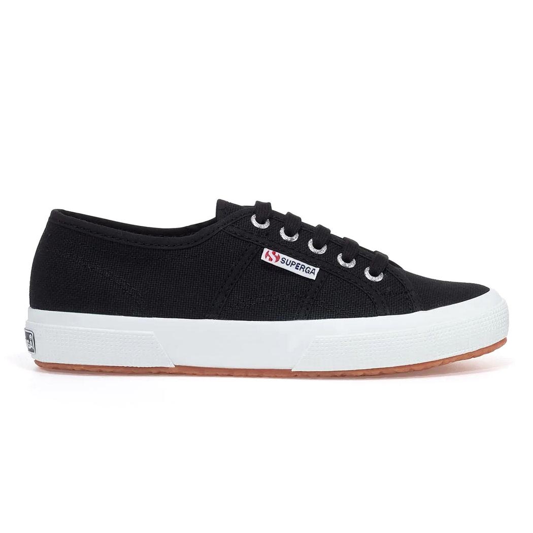 Superga Canvas Sneaker Unisex Blk/Wht