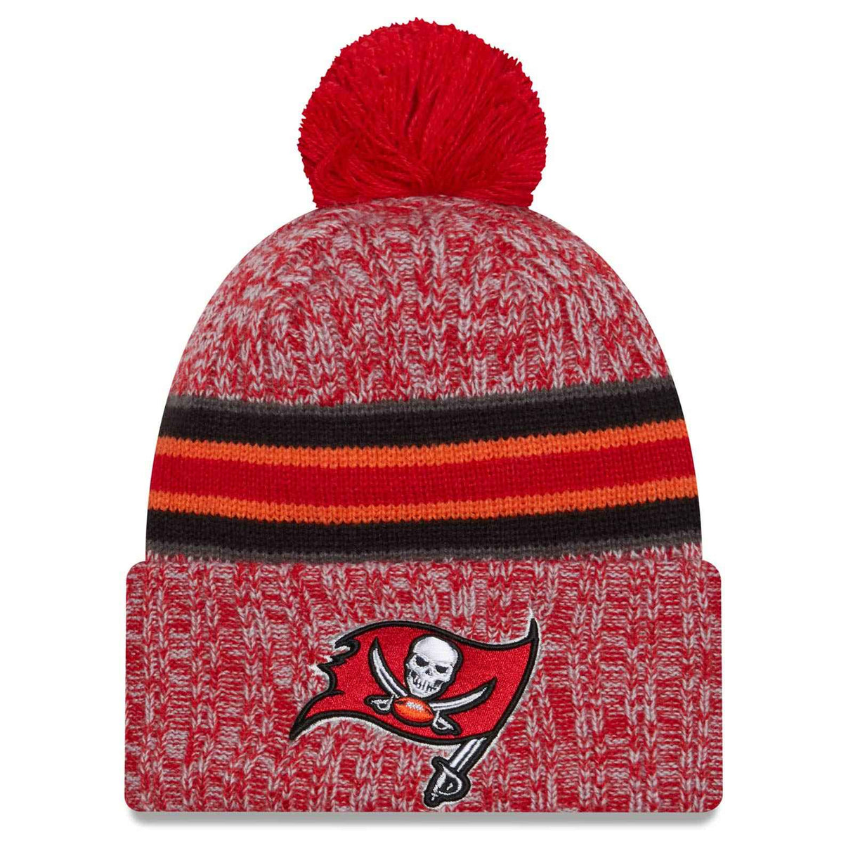 New Era NFL Buccaneers 23 Bobble Hat Red
