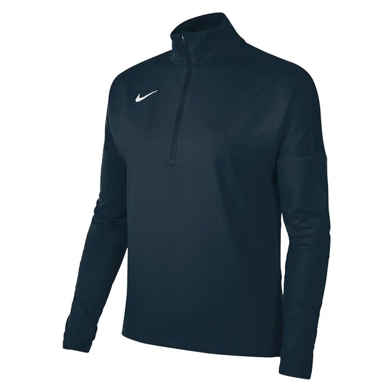 NIKE WMN DRY ELEMENT TOP HZ GREY/WHT