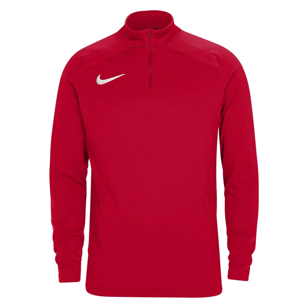 Nike Training 1/4 Zip Mens Midlayer Red
