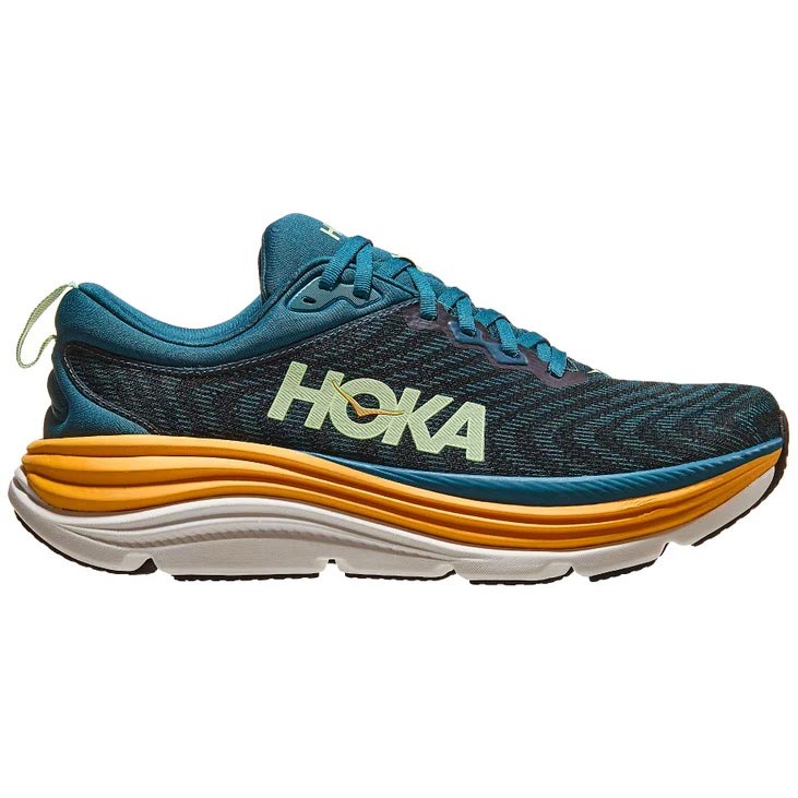 Hoka Gaviota 5 Mens Green/Orange