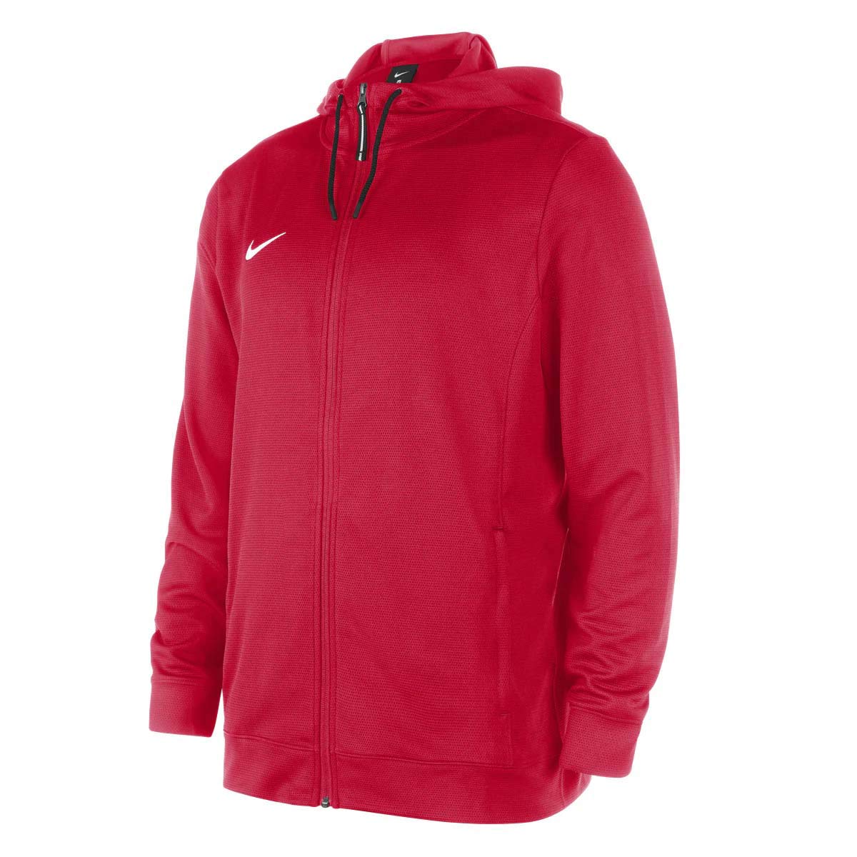 NIKE Mens Team Basketball Hoodie FZ Red
