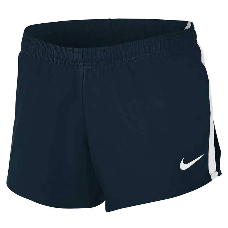 NIKE WMN STOCK FAST 2 IN SHORT GRY/WHT
