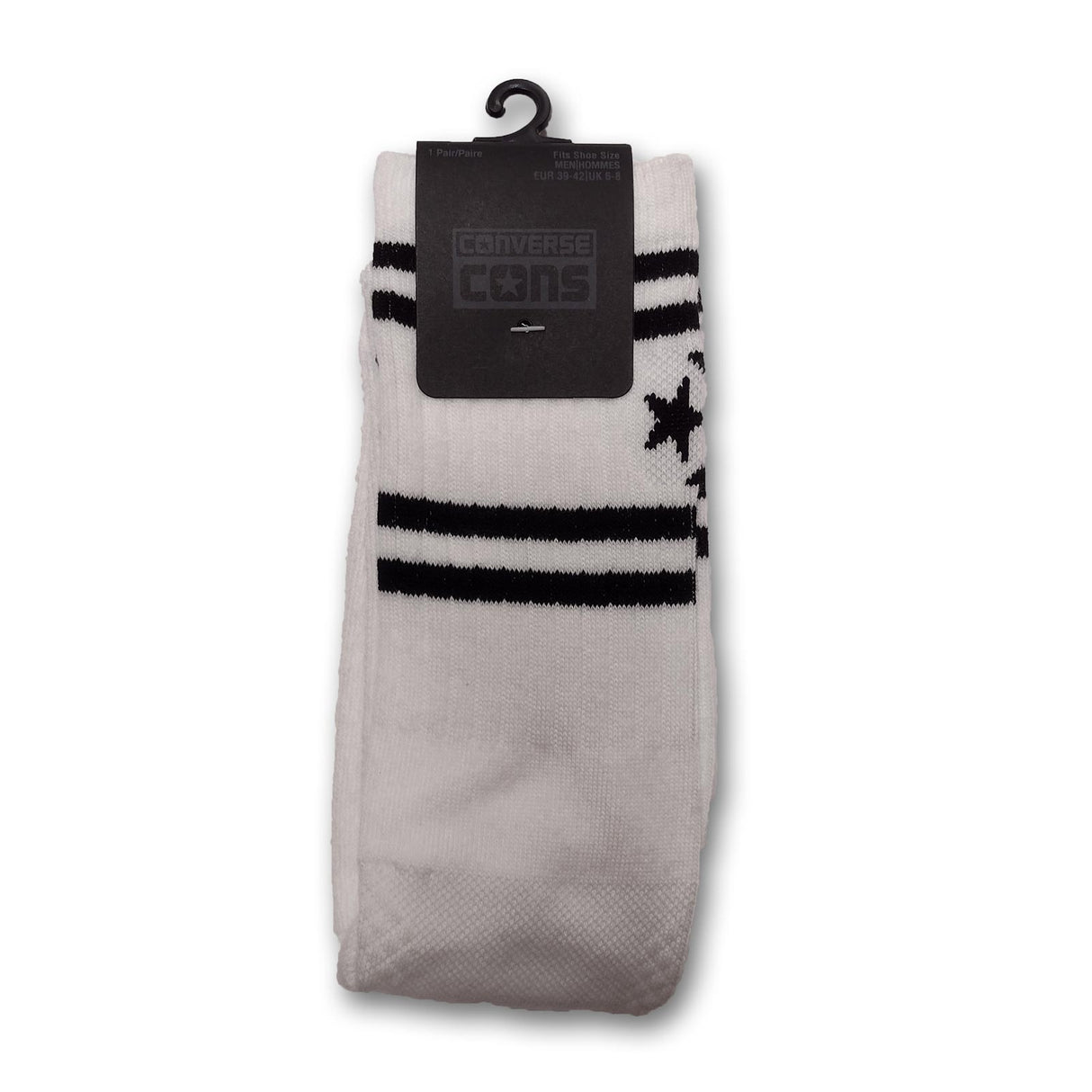 Converse Vintage Stripe Mens Socks Wht/B