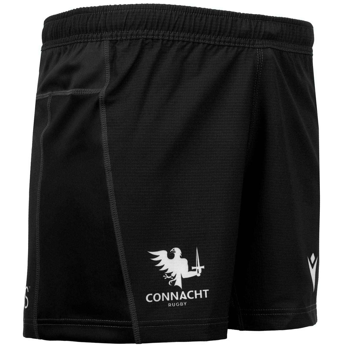 Macron Connacht 23/24 Euro Short Jnr Blk