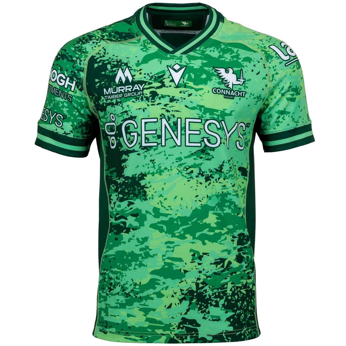 Macron Connacht 23/24 Trn Rugby Jsy Grn