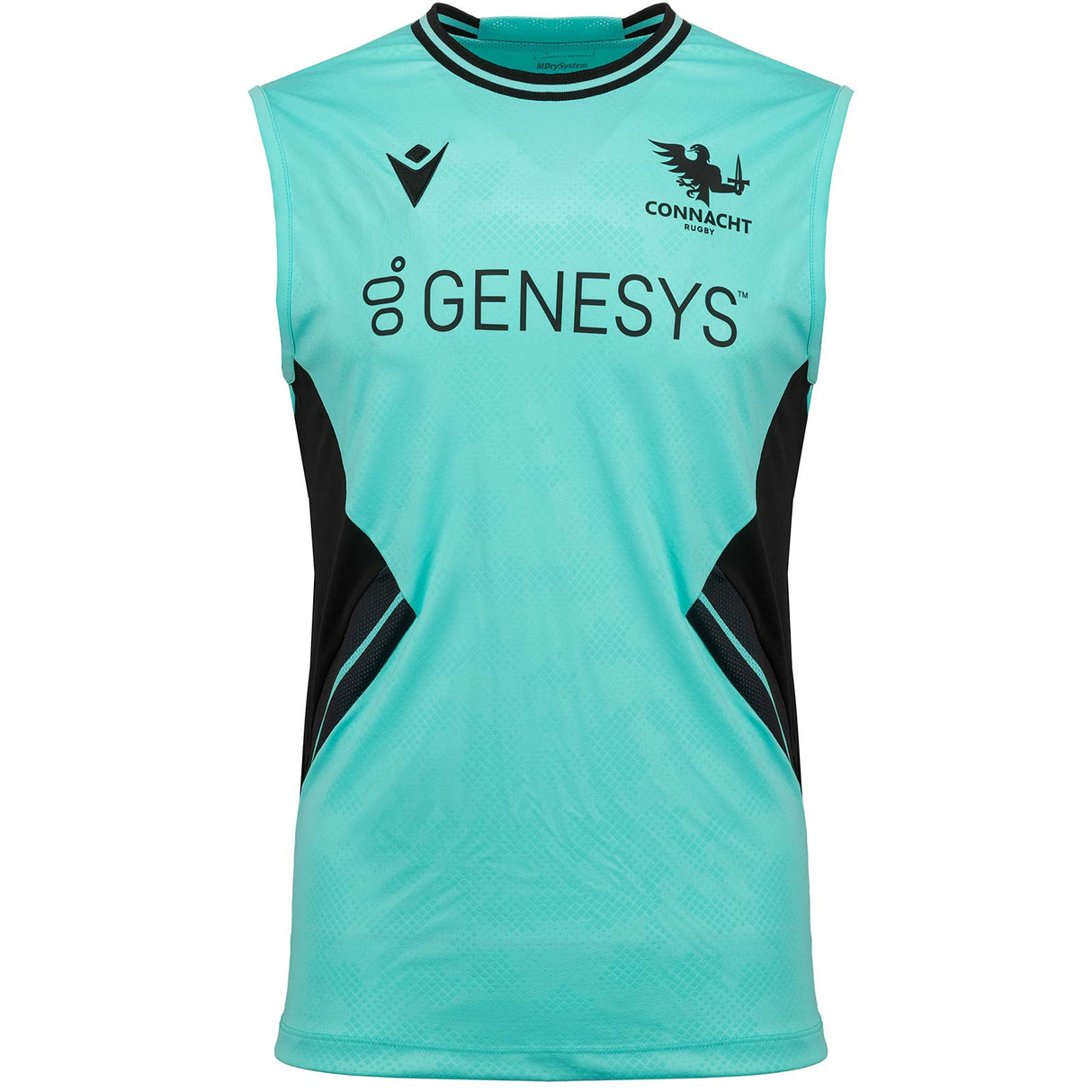 Macron Connacht 23/24 Train SL Tee Blue