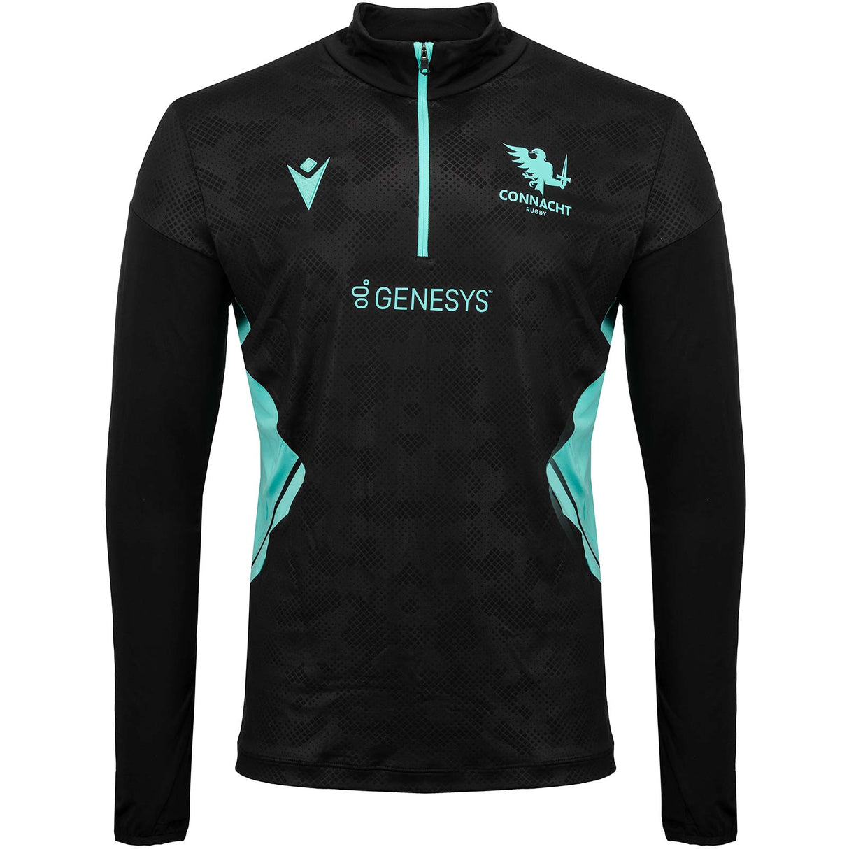 Macron Connacht 23/24 Train QZ Top Black