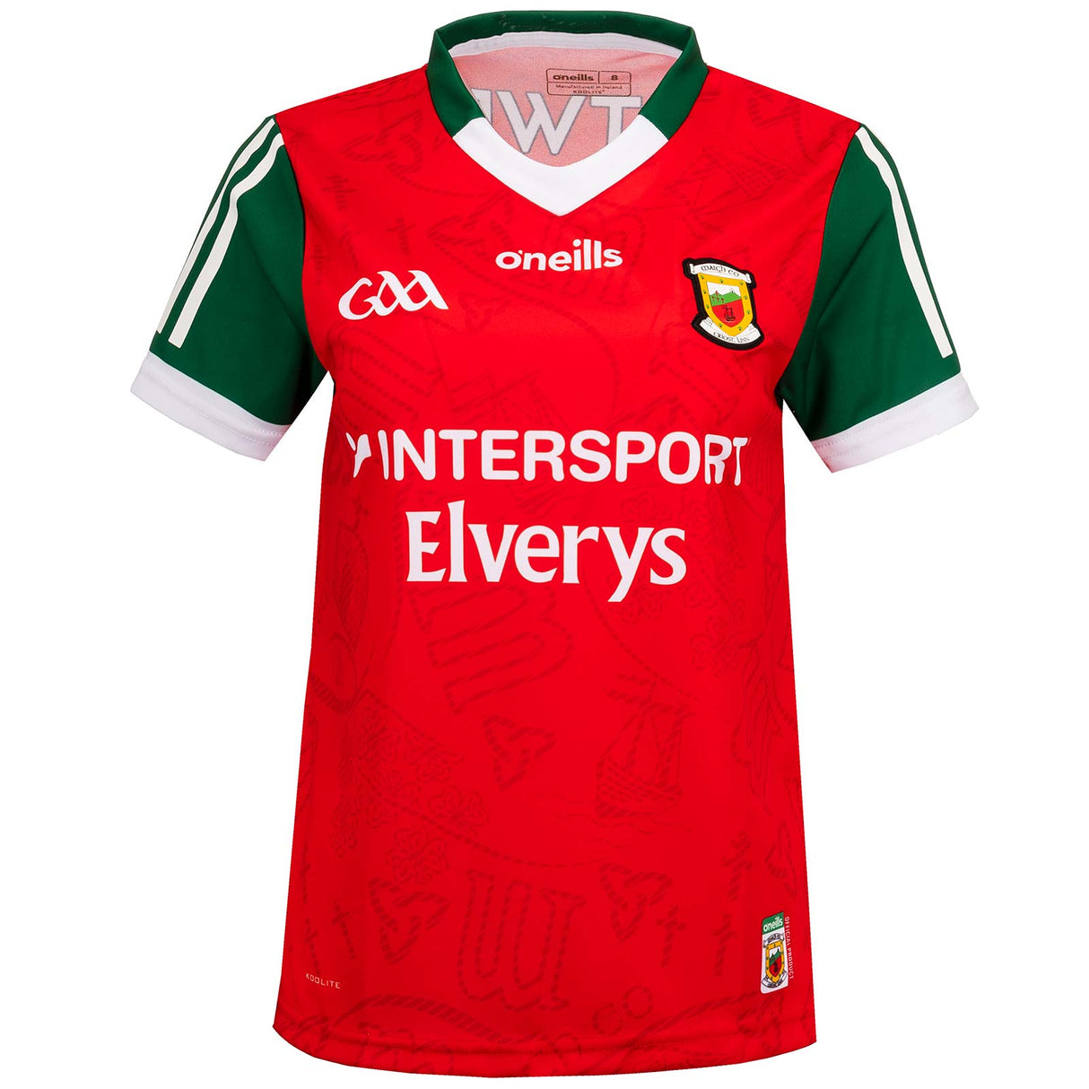 O'Neills Mayo 23 Alt Wmns Fit Jersey Red