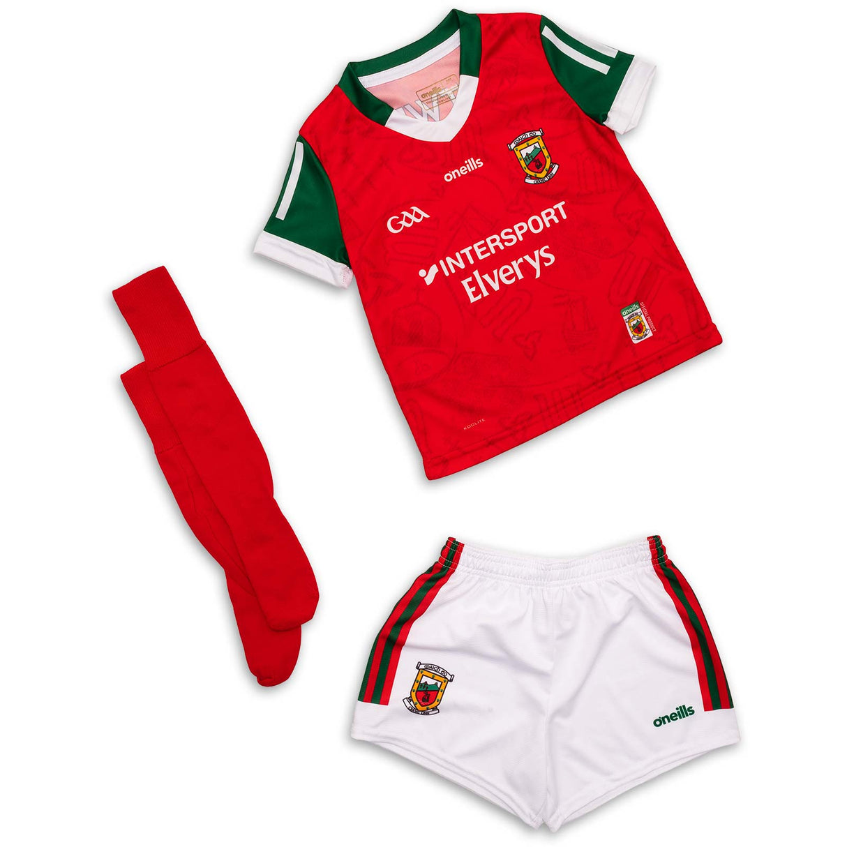 O'Neills Mayo 23 Alt Kids Kit Red