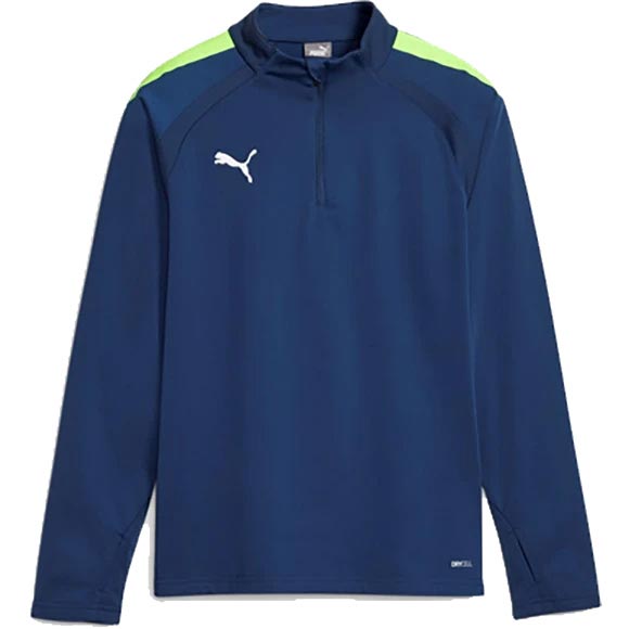 Puma Kids teamLIGA 1/4 Zip Top Navy