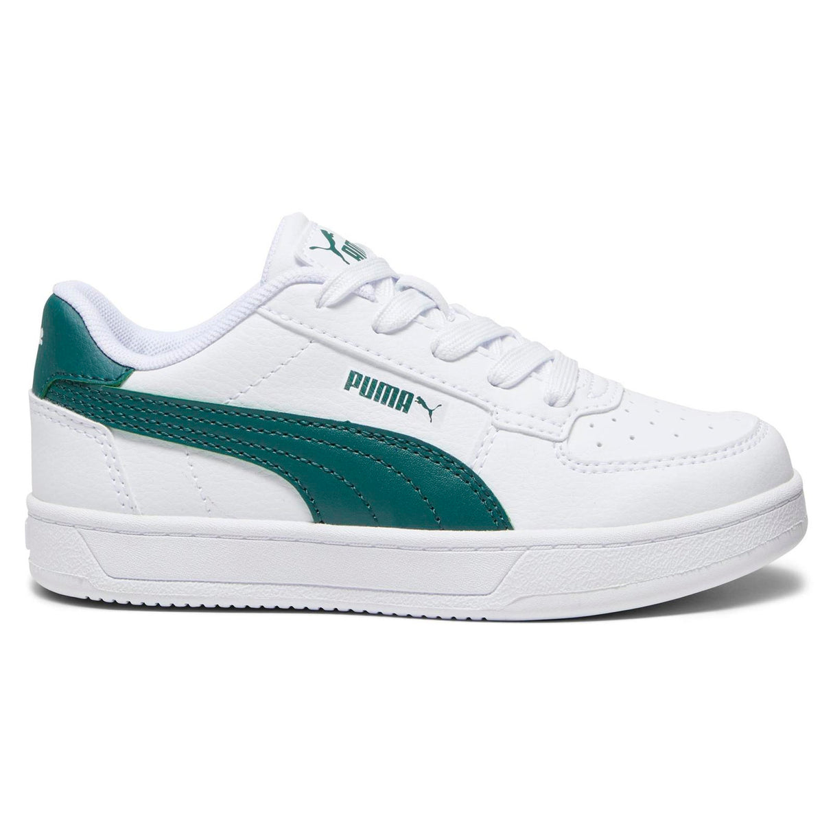 Puma Caven 2.0 Jnr Boys White/Green