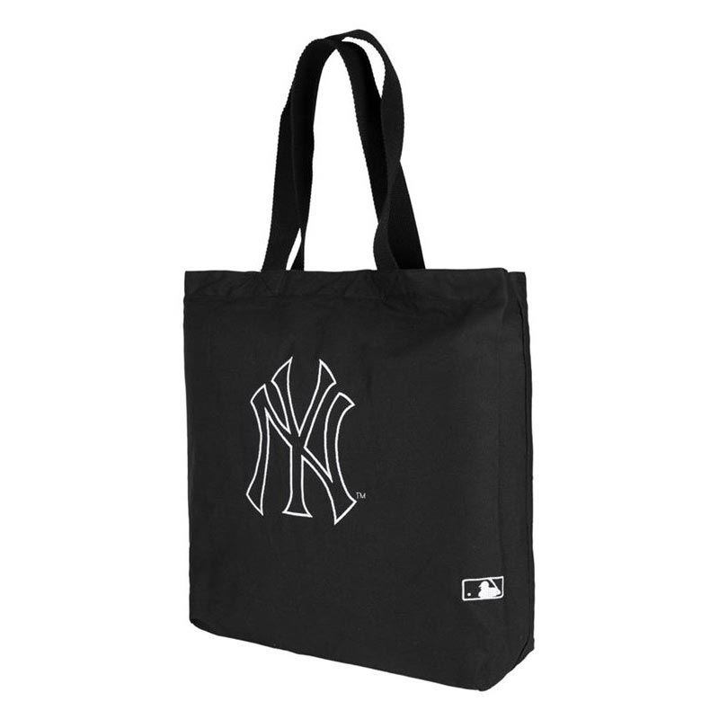 NEW ERA MLB CANVAS TOTE NEYYAN BLK/WHI