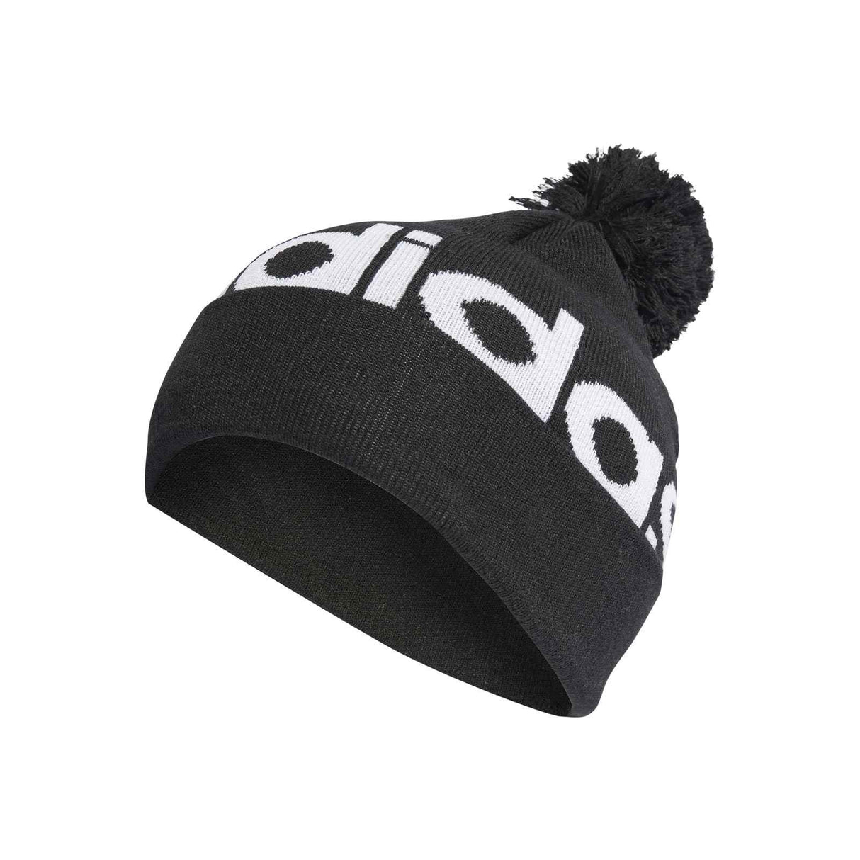 adidas Pompom Beanie Black