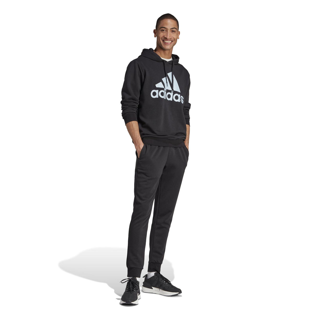adidas Mens BL FT HD Tsuit Black