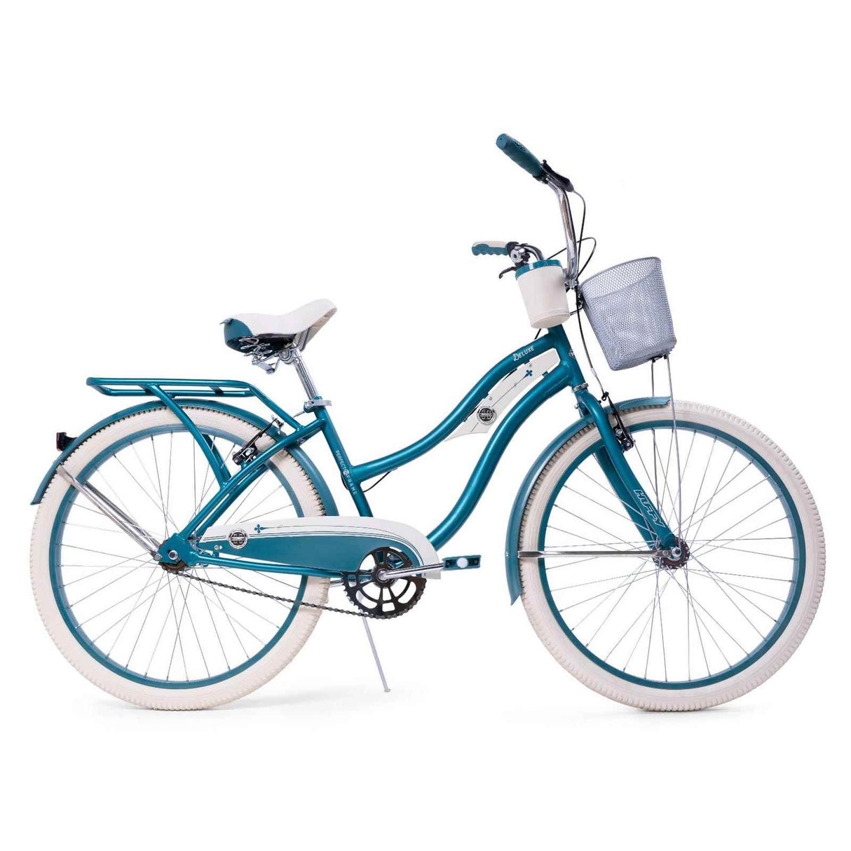 Huffy Deluxe Cruiser 26 In Wmn Bike Blue