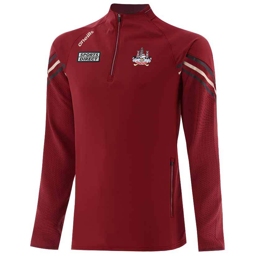 O'Neills Cork Weston Brushed HZ Top Red
