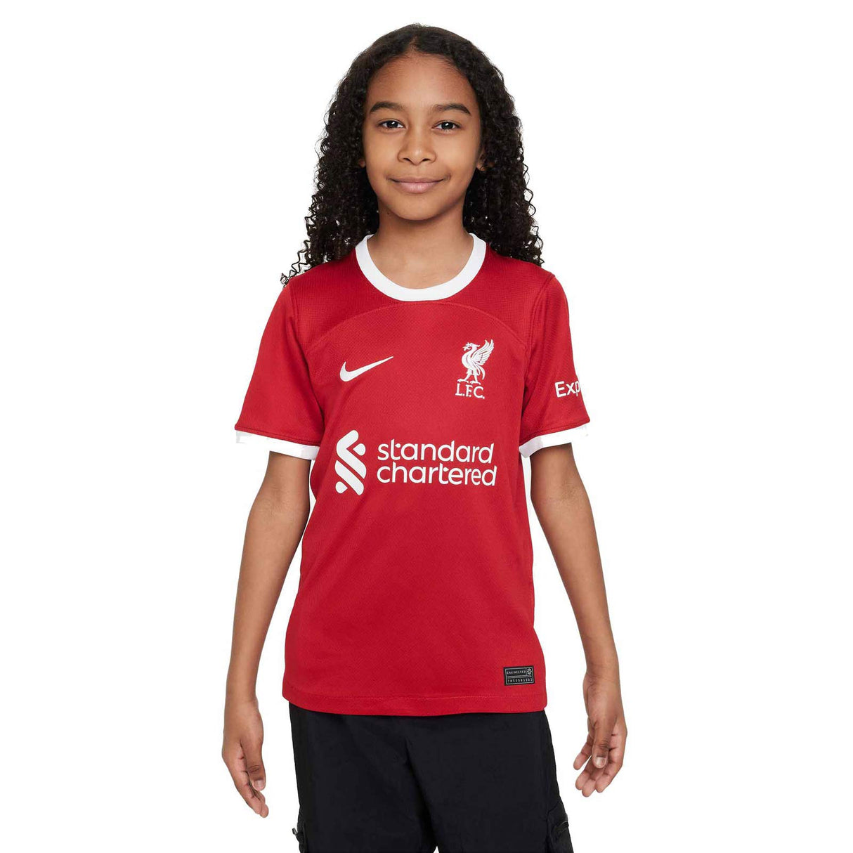 Nike LFC 23 Kids Home Jersey Red