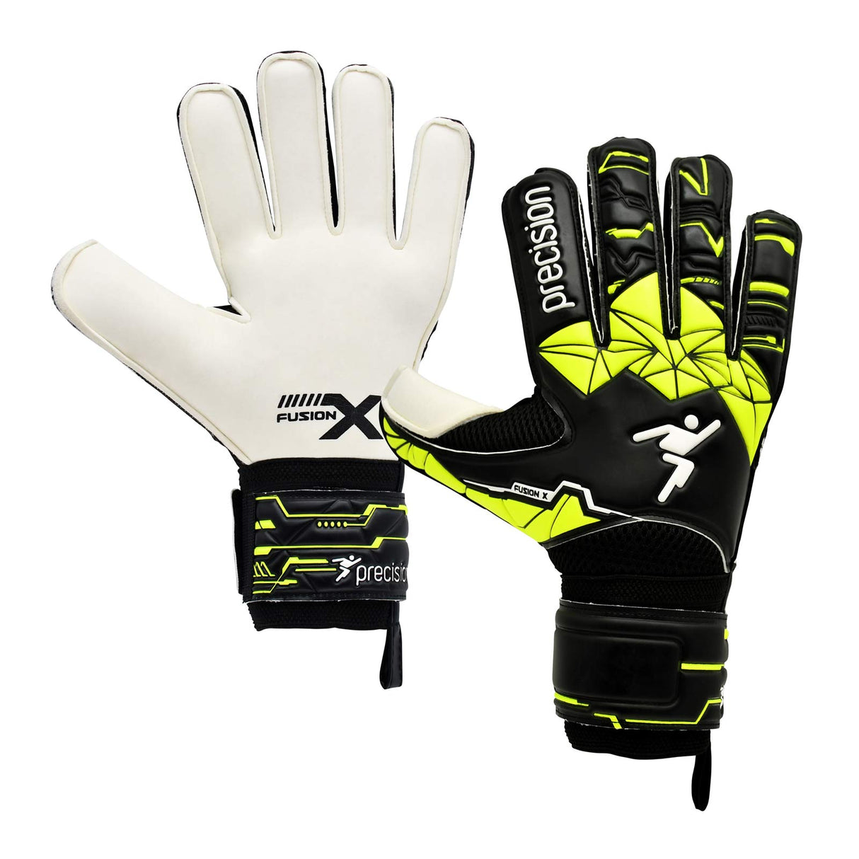 Precision Kids Fusion X FC FP GK Glv Blk