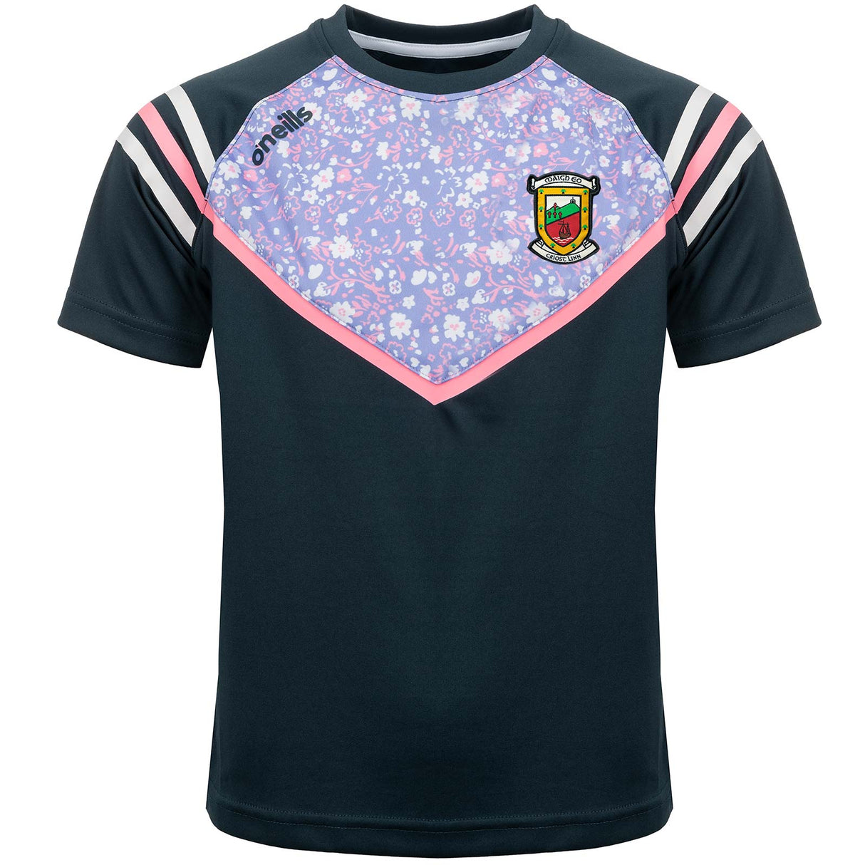 O'Neills Mayo Ballycastle Girls Tee Navy