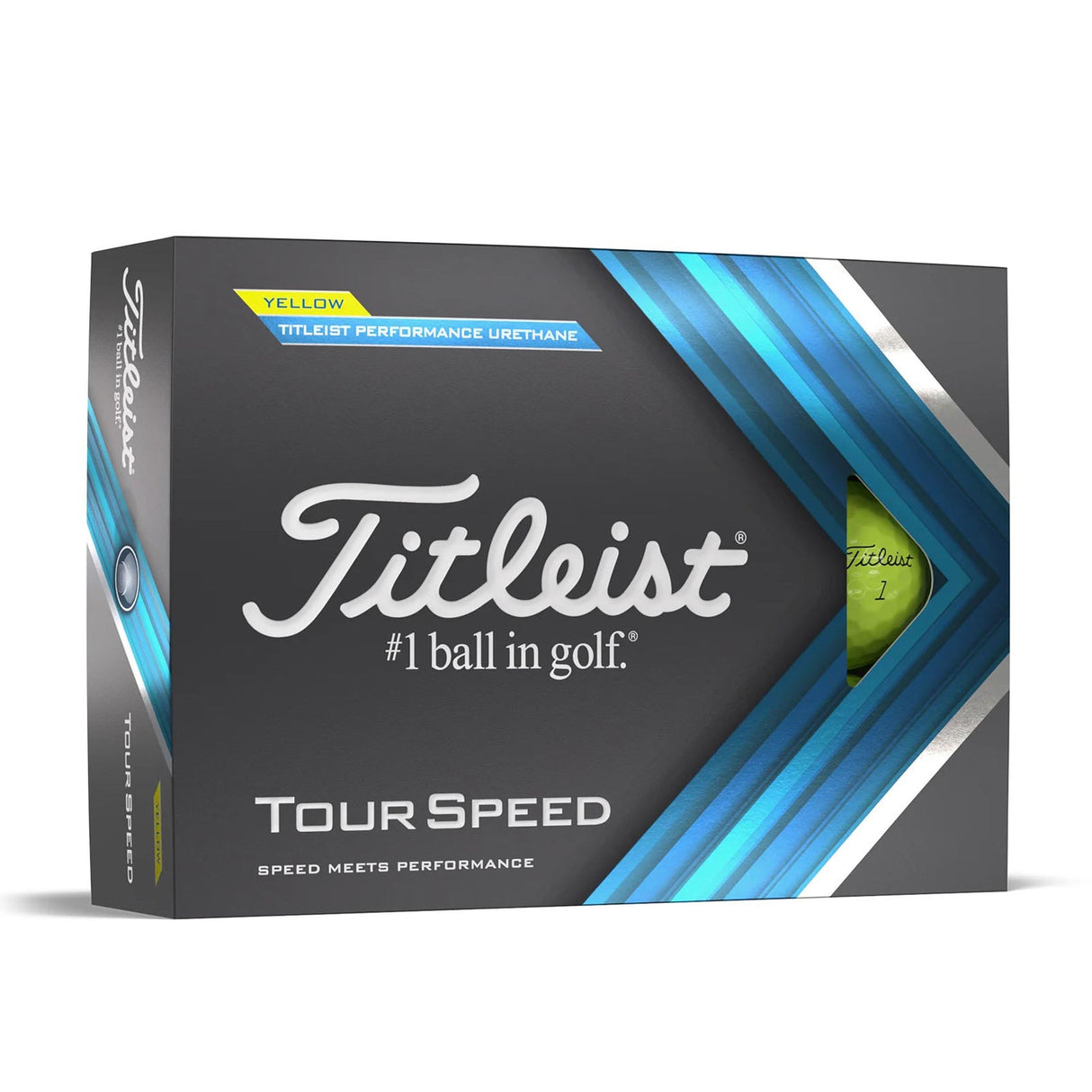 Titleist Tour Speed Dozen Golf Ball Yell