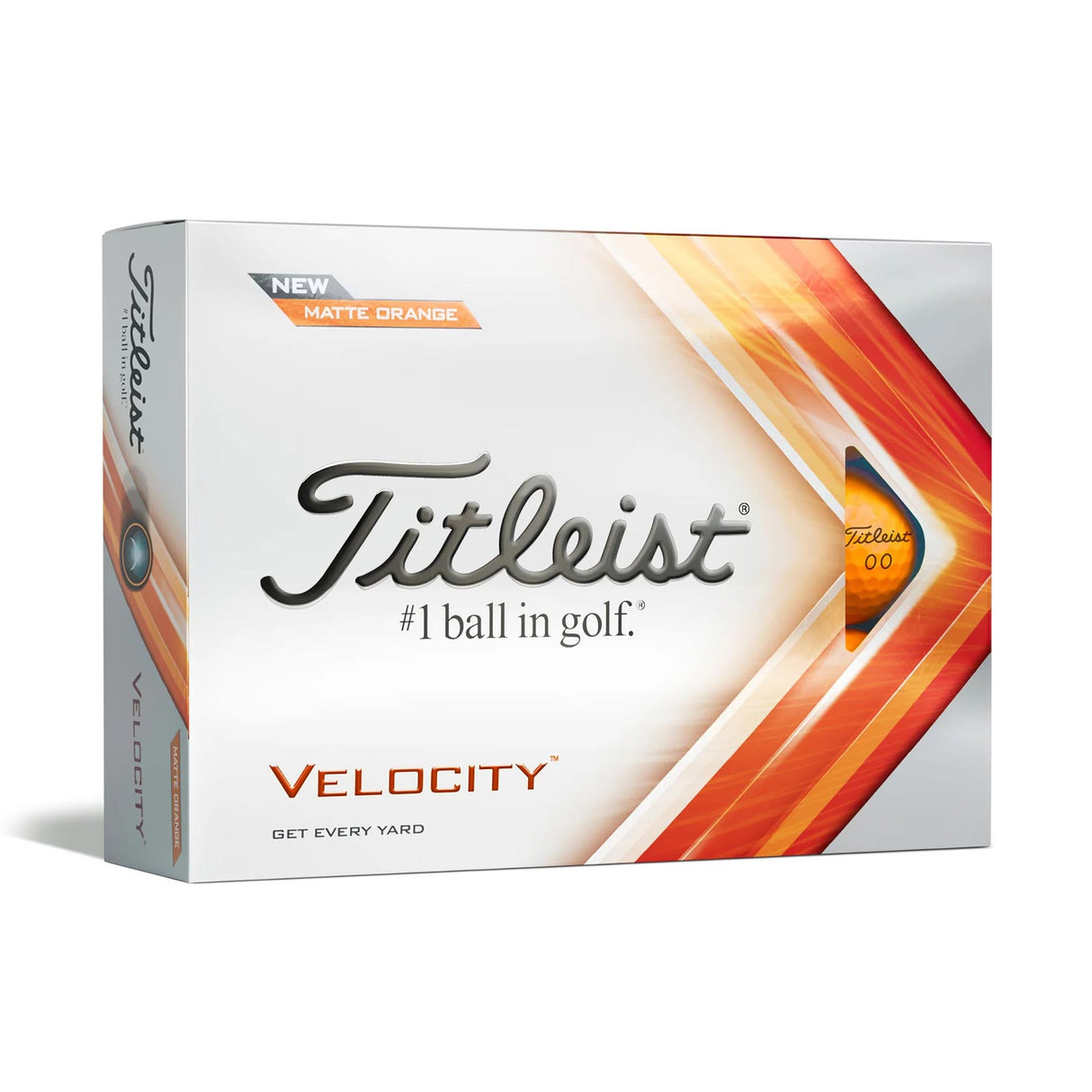 Titleist Velocity Dozen Golf Ball Orange