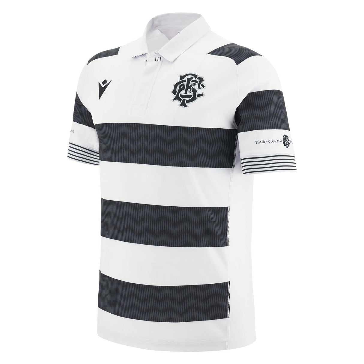 Macron Barbarians 23/24 Home Jersey Wht