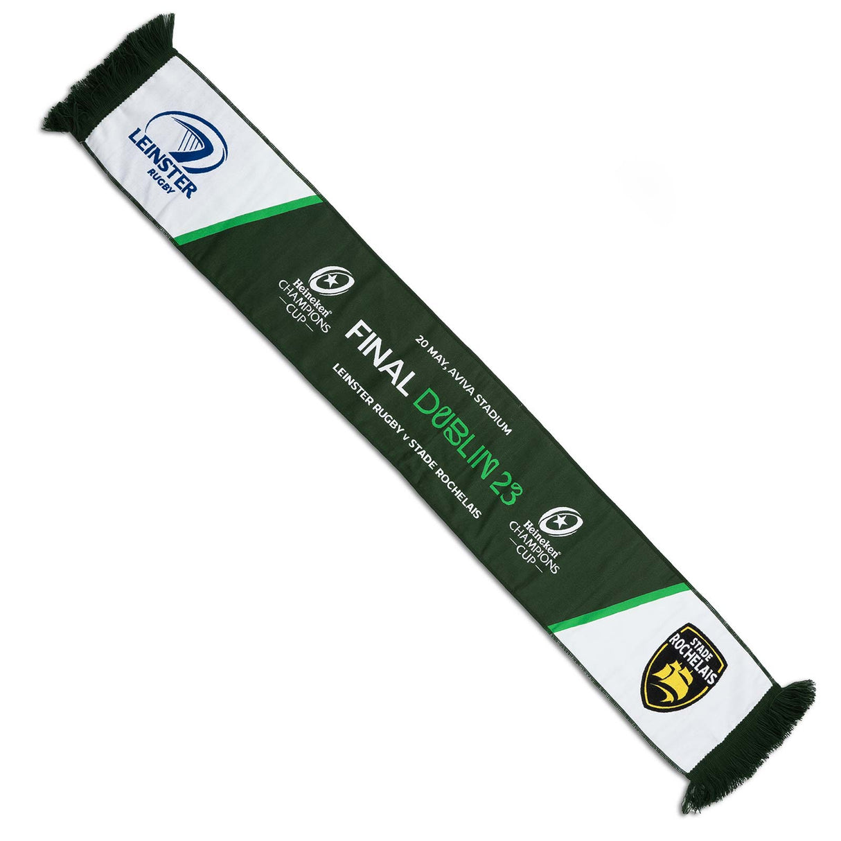 Kappa Champions Cup Final 23 Scarf Green