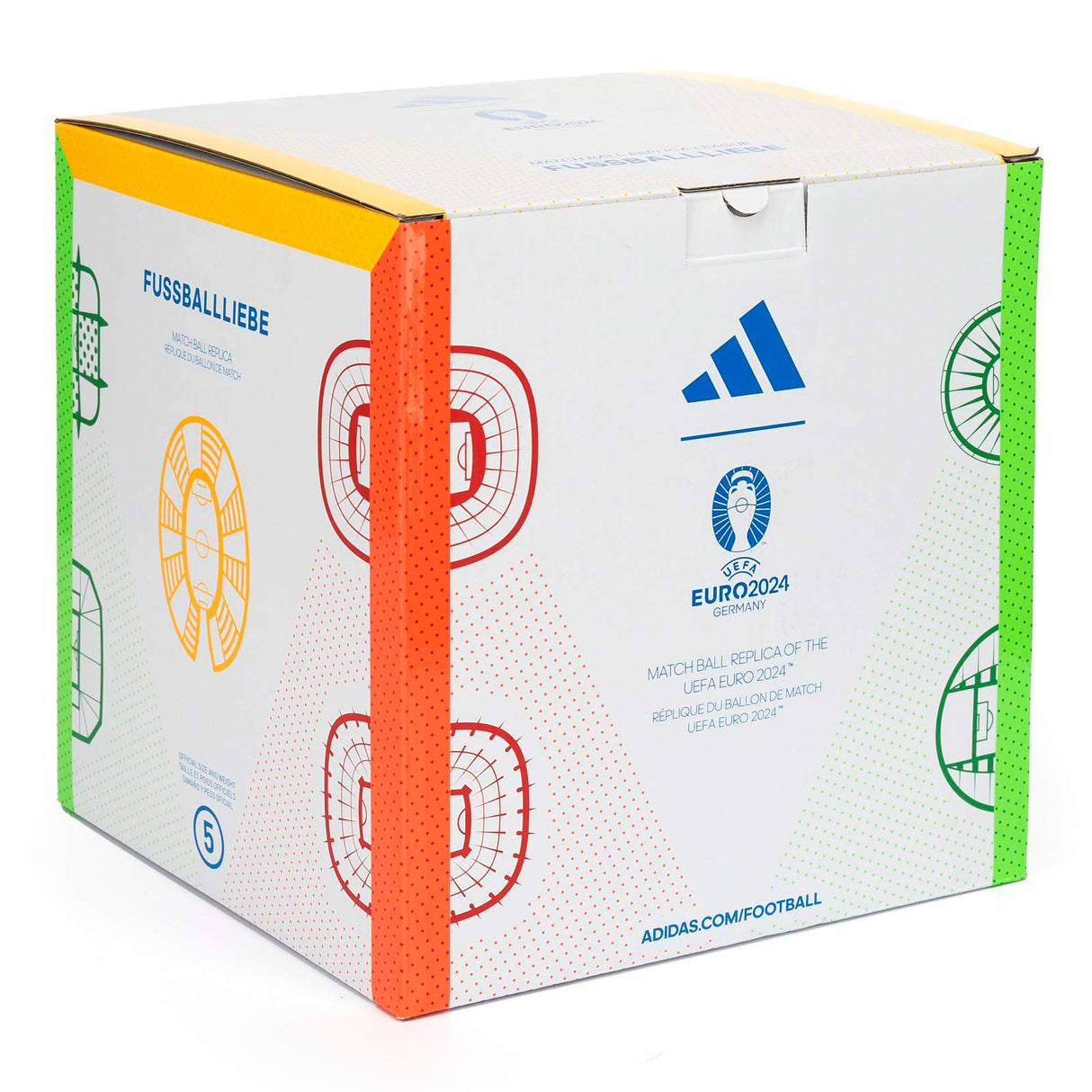 adidas Euro 24 League Box Football 5 Wht