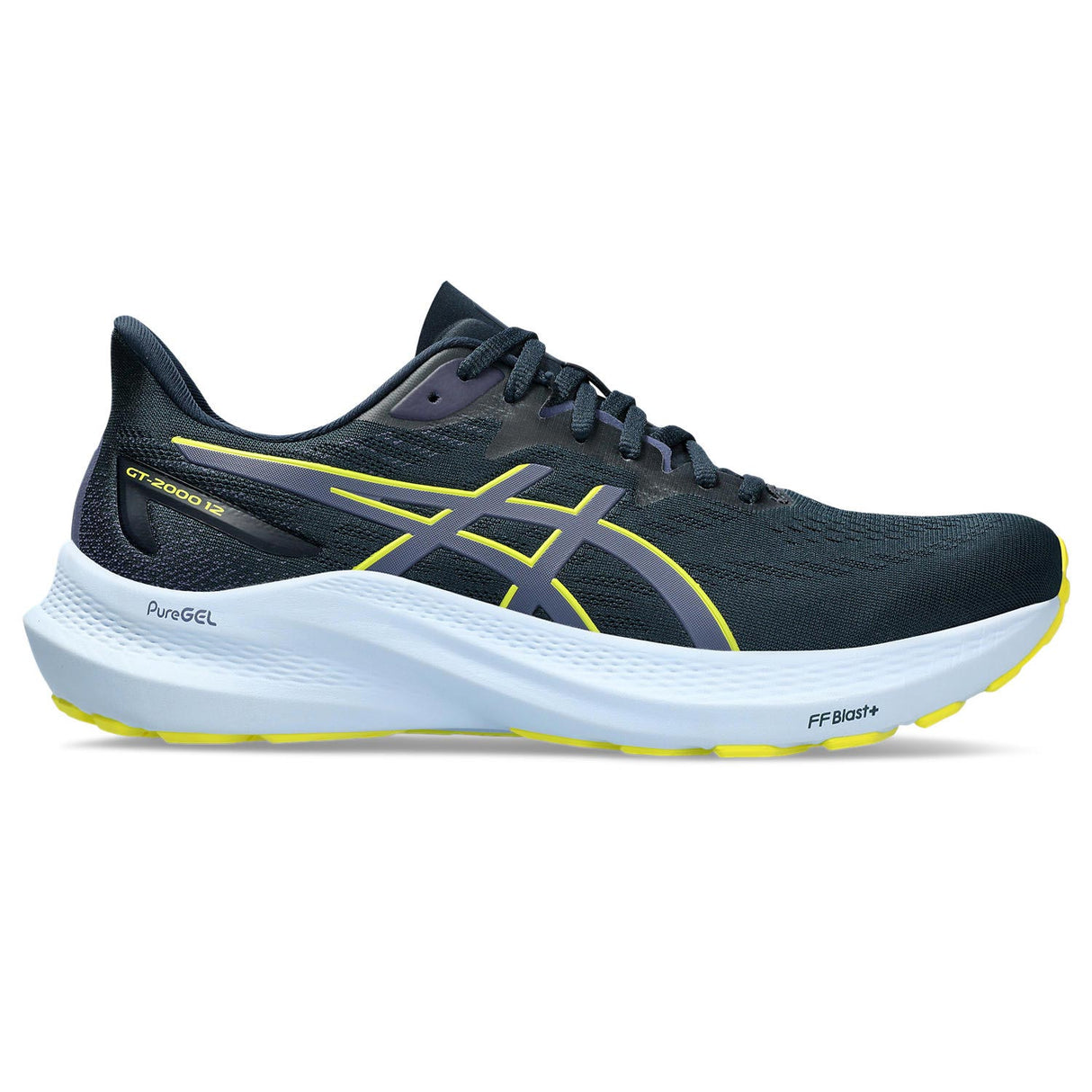Asics GT-2000 12 Mens Navy/Blue/Yellow