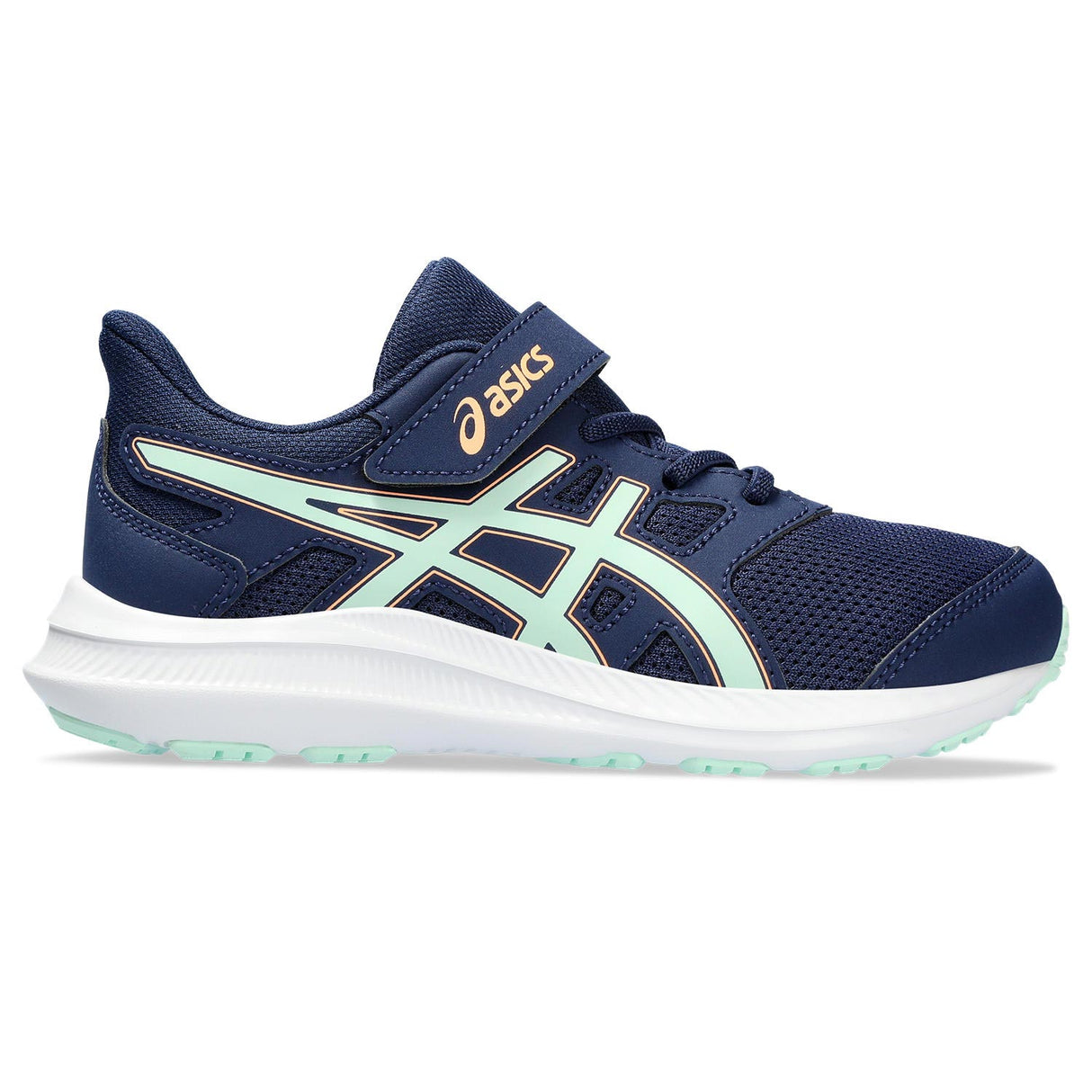 Asics Jolt 4 Jnr Girls Navy/Mint