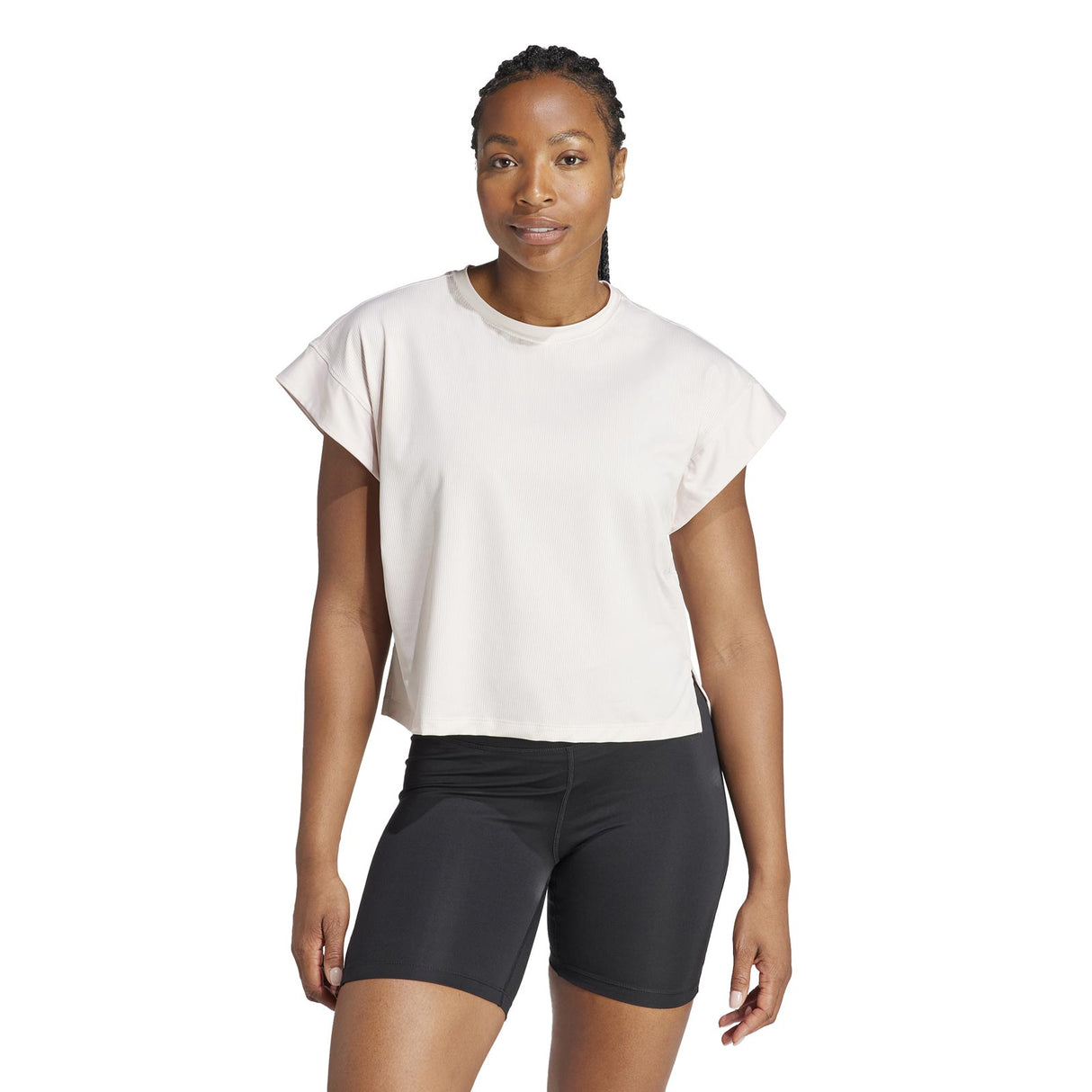 adidas Wmns Studio T-Shirt Purple