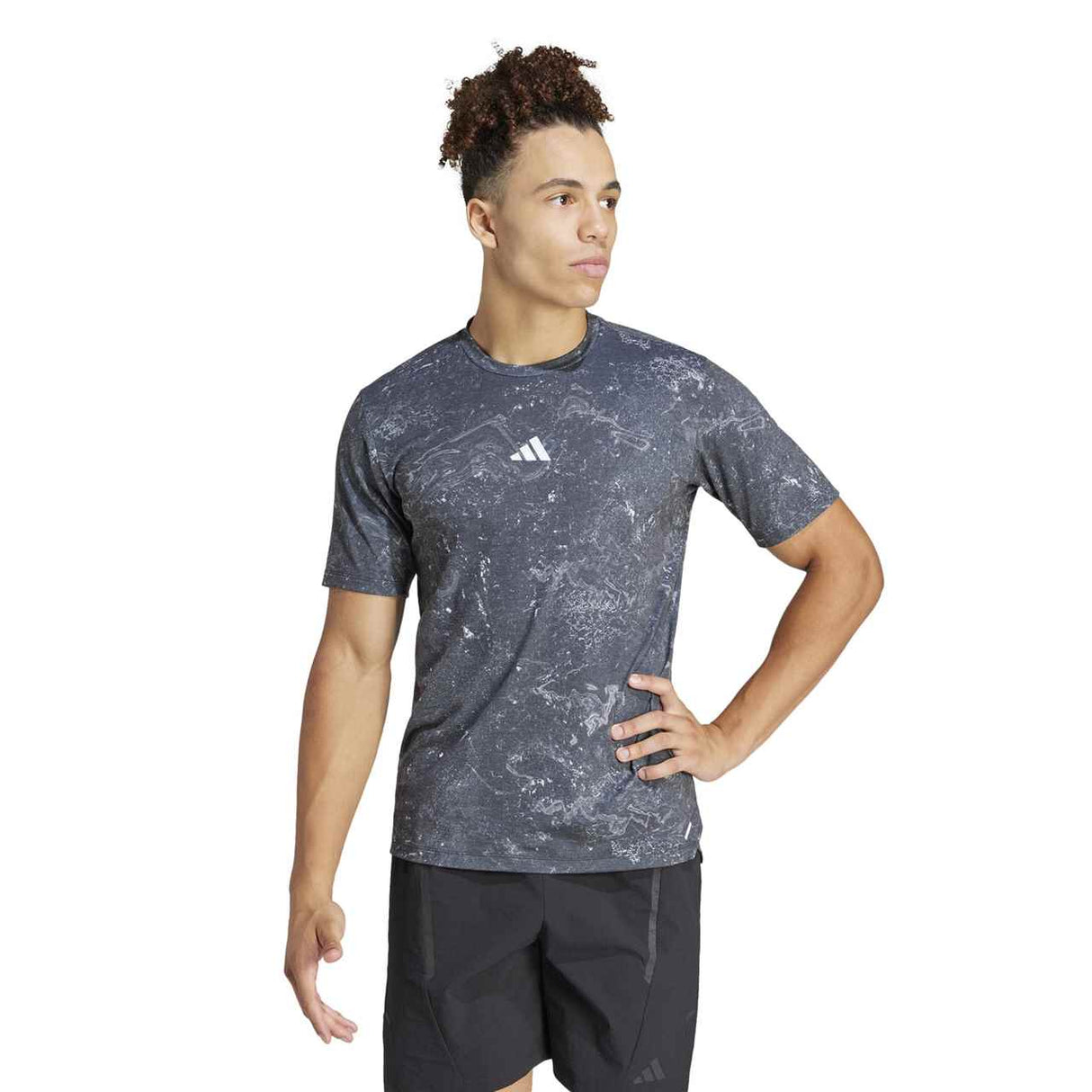 adidas Mens WO POW Tee Black