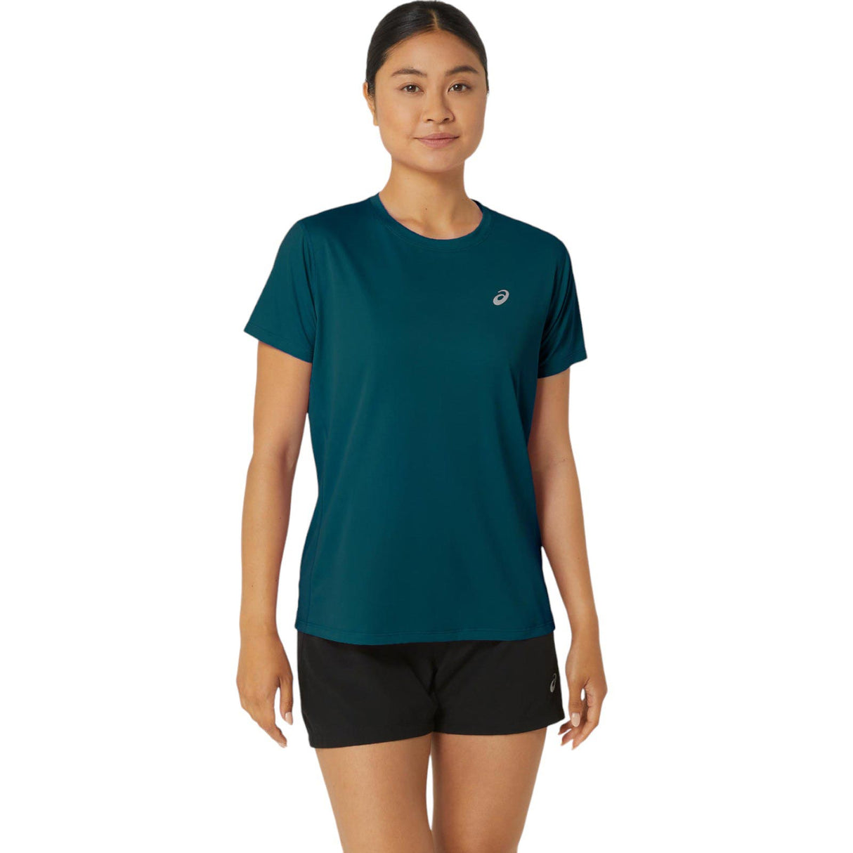 Asics Womens Core SS Top Green