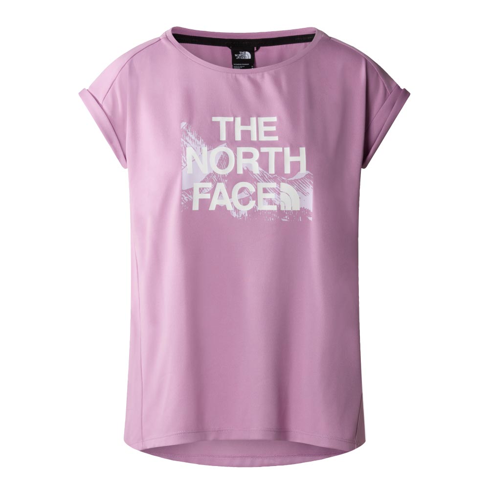 TNF Womens Odles Tech Tee Purple