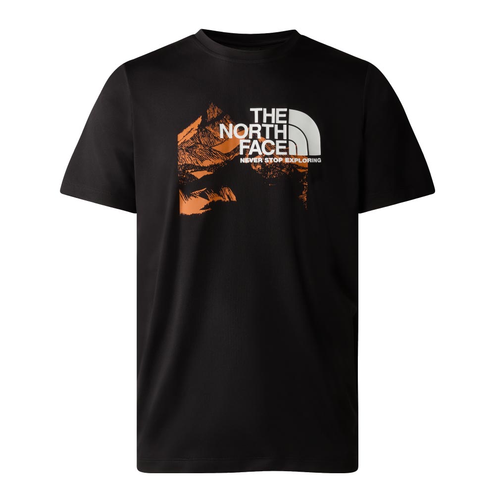 TNF Mens Odles Tech Tee Black
