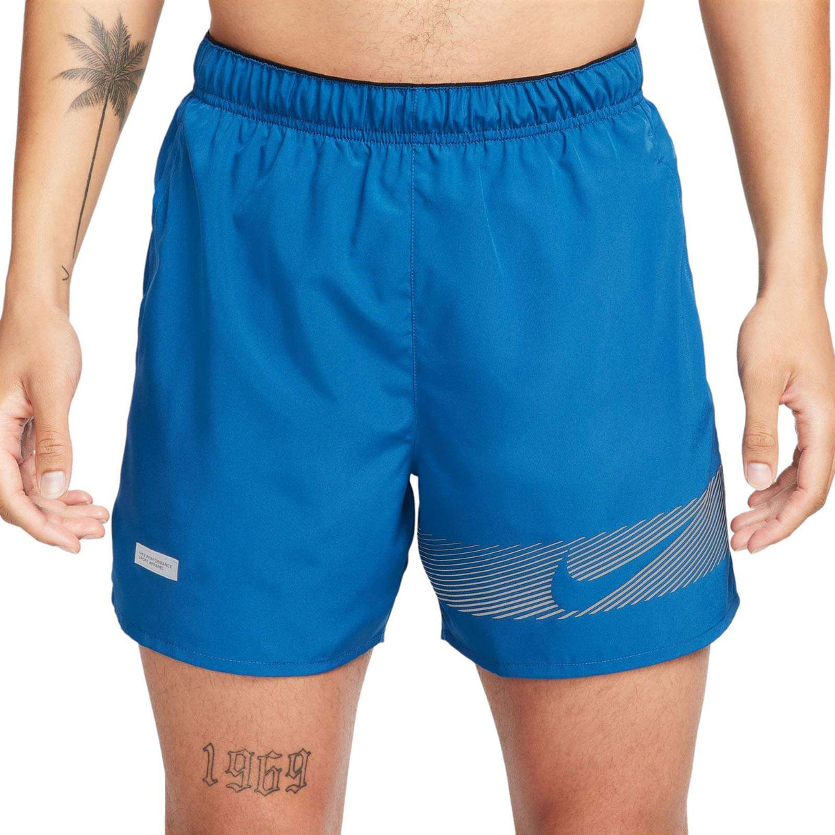 NIKE MENS CHALLENGER 5BF SHRT FLASH BLUE