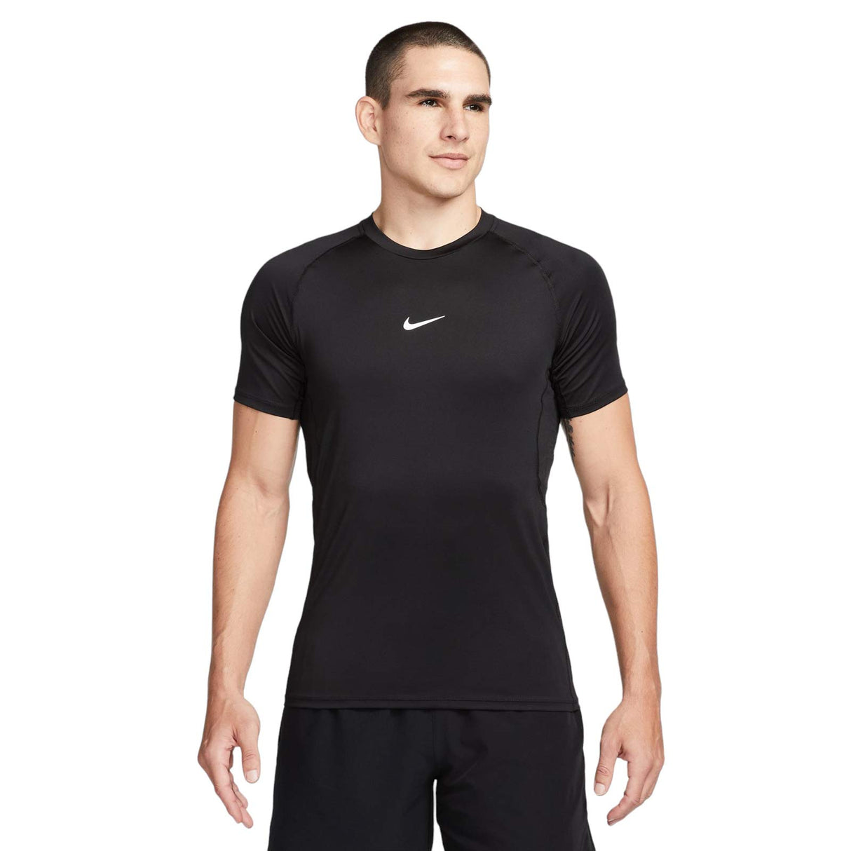 NIKE MENS NP DF SLIM TOP SS BLACK