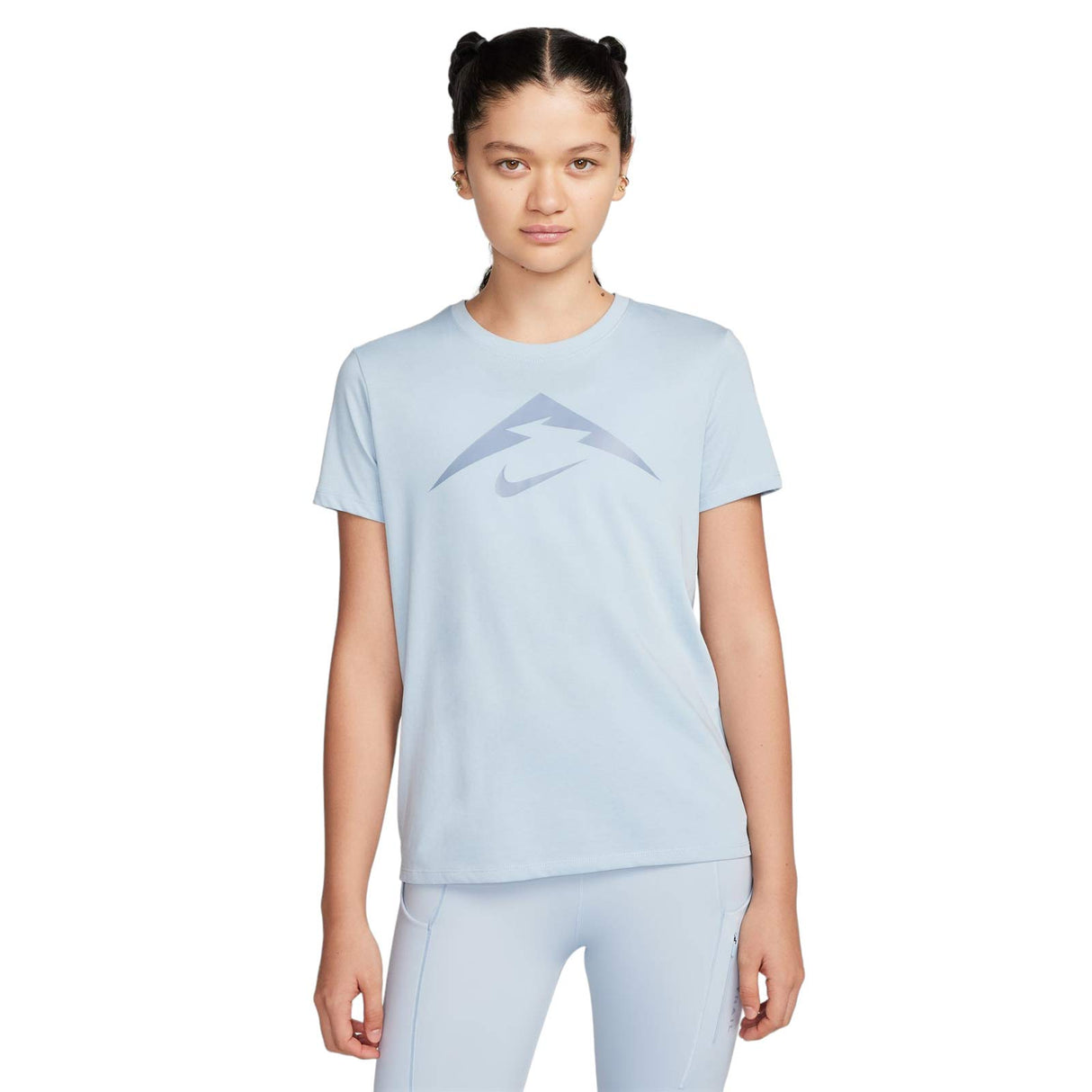 Nike Wmns DF Trail Tee Blue